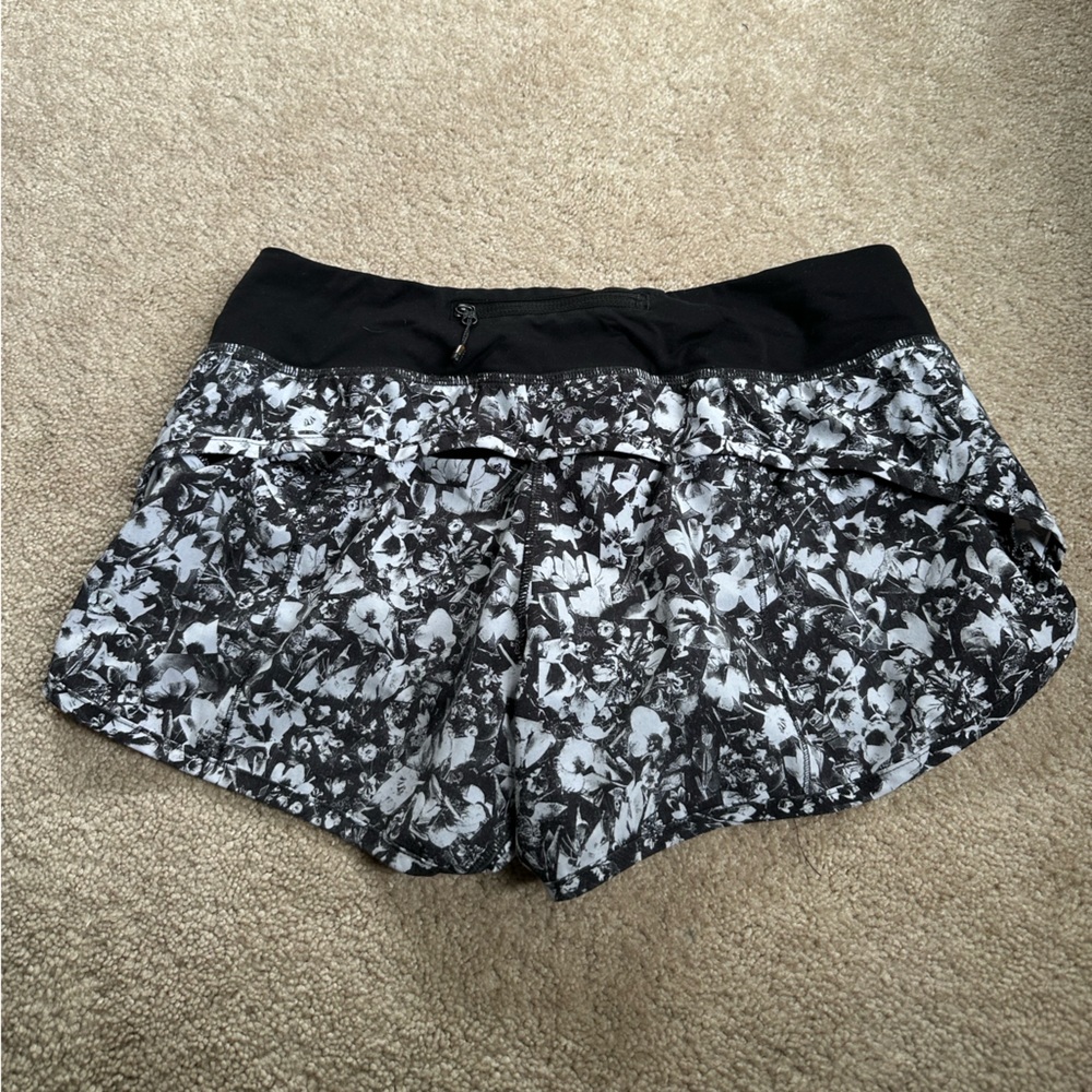 LuluLemon Printed Speed Up Shorts